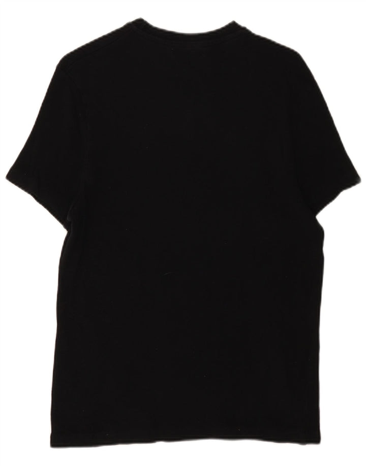 Zara Womens T-Shirt Top UK 10 Small Black