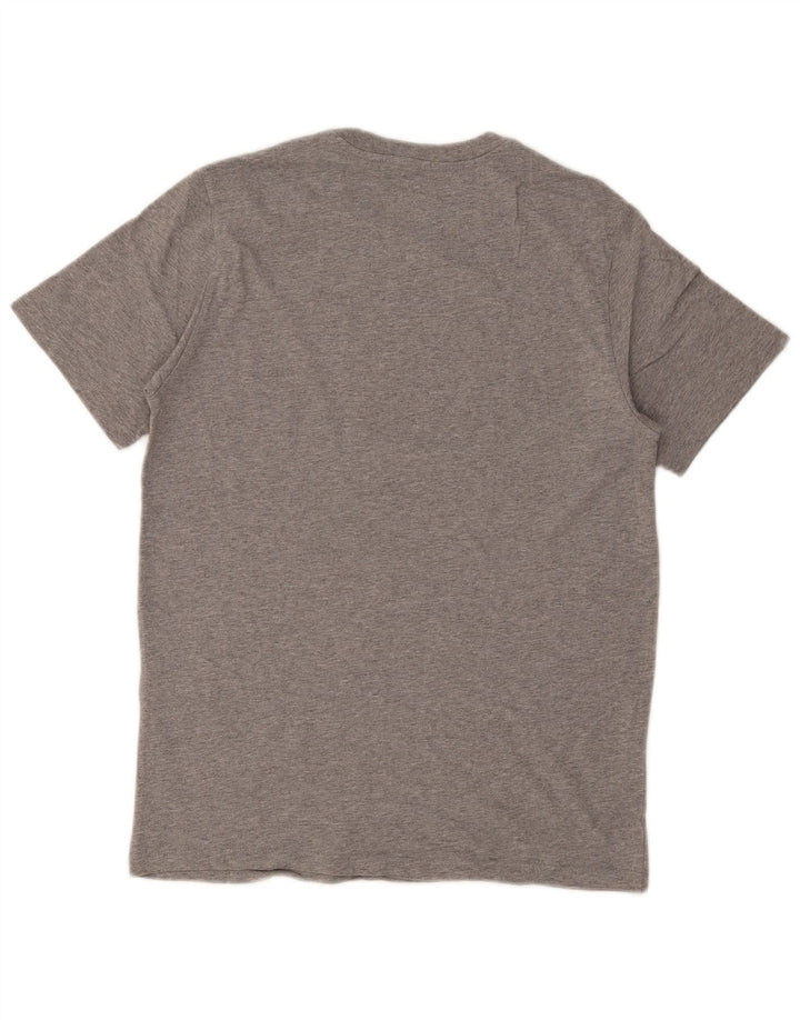LEVI'S Mens Graphic T-Shirt Top Medium Grey Flecked Cotton