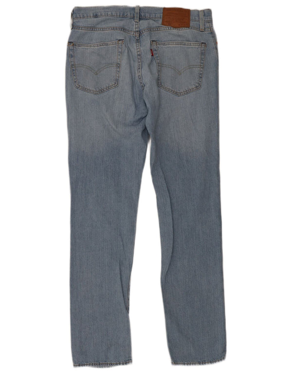 Levi's Mens 511 Slim Jeans W32 L32 Blue Cotton