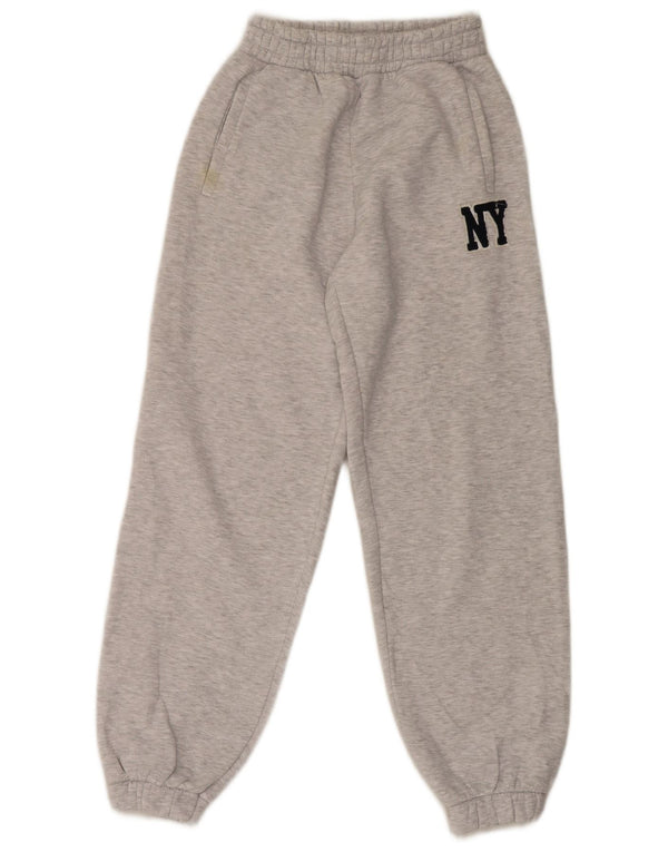 Zara Mens Tracksuit Trousers Joggers Small Grey Polyester