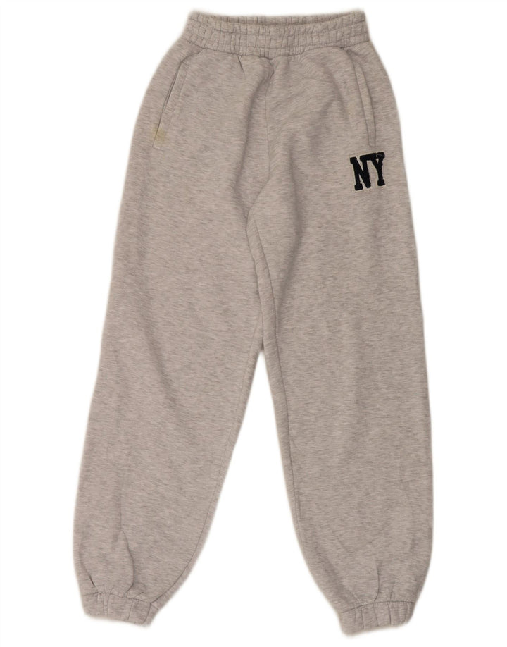 Zara Mens Tracksuit Trousers Joggers Small Grey Polyester