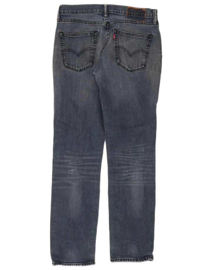 Levi's Mens Slim Jeans W32 L32 Blue Cotton