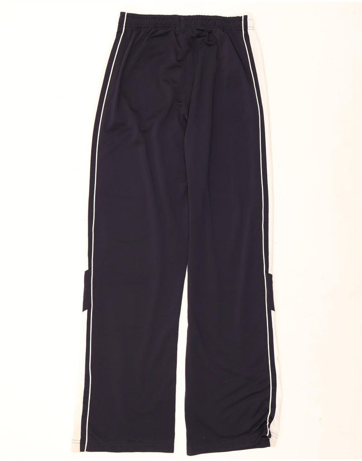 PUMA Boys Tracksuit Trousers 15-16 Years  Navy Blue Colourblock Polyester