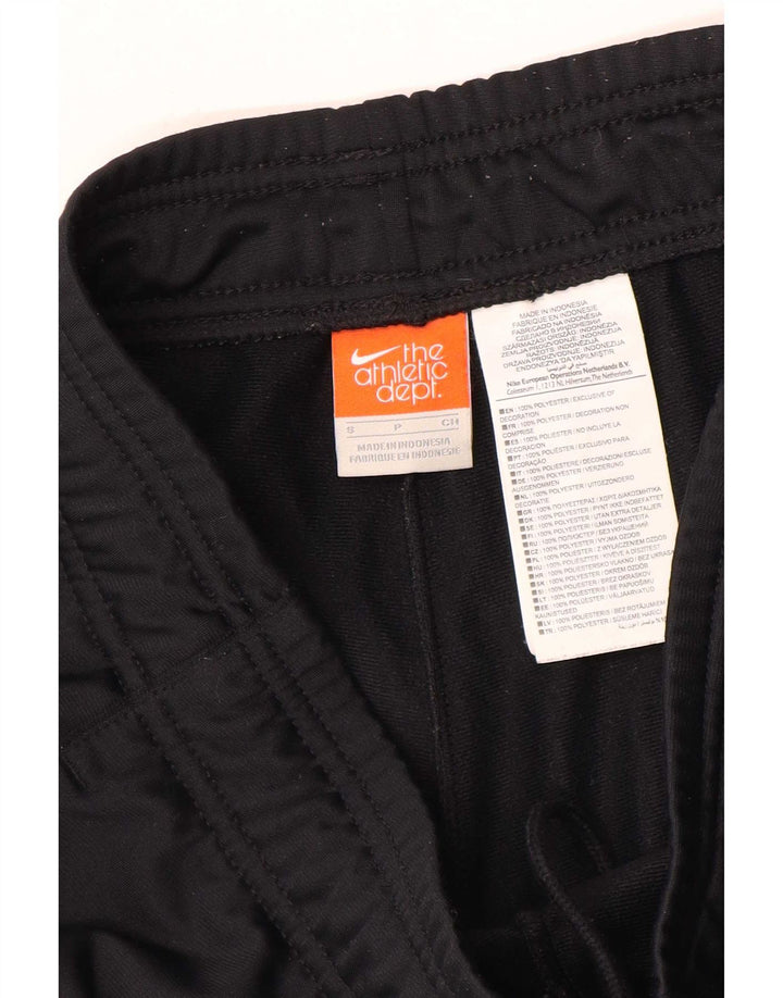 Nike Mens Tracksuit Trousers Small Black Polyester