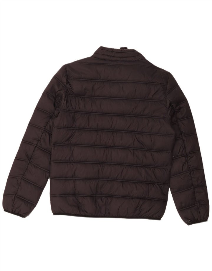 Guess Womens Padded Jacket UK 14 Medium Black Polyamide