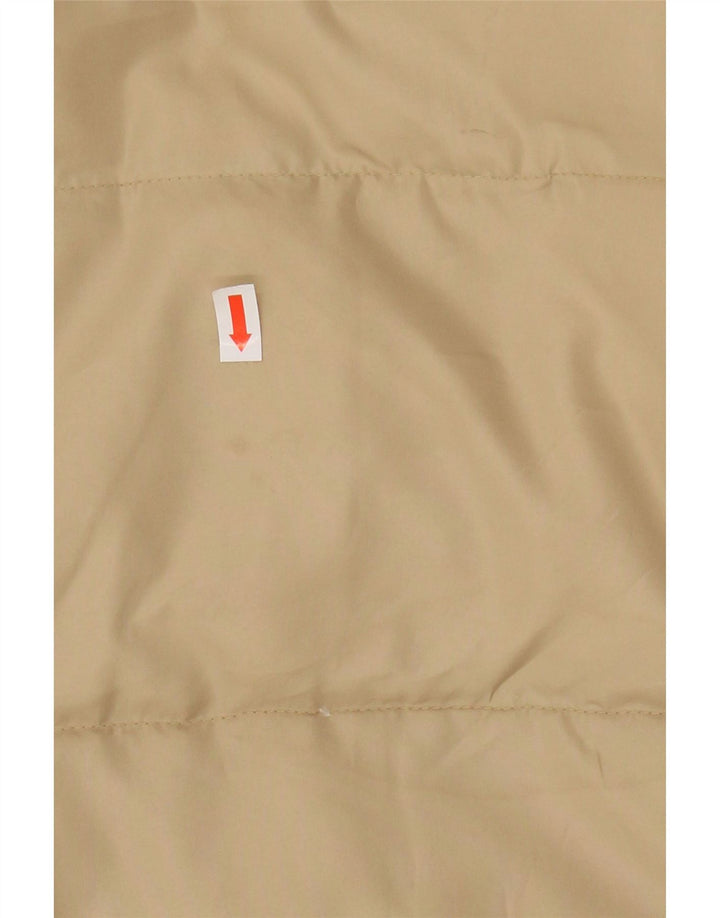 PICKWICK Mens Graphic Padded Coat UK 42 XL Beige Polyester