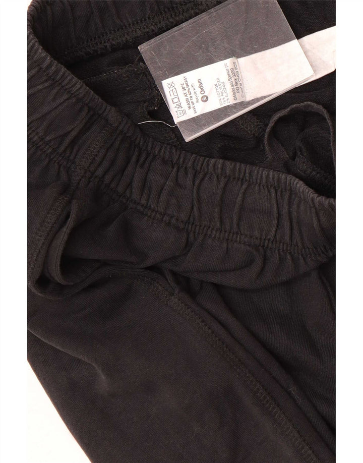 Marks & Spencer Mens Tracksuit Trousers Large Black Cotton