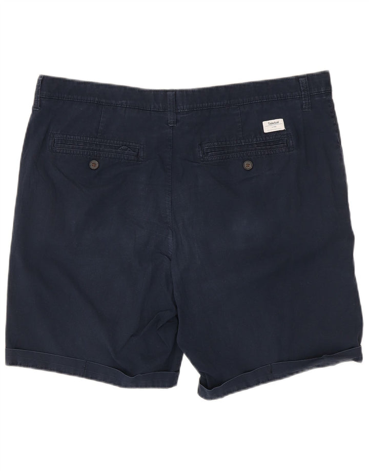 Timberland Mens Chino Shorts W36 Large Navy Blue