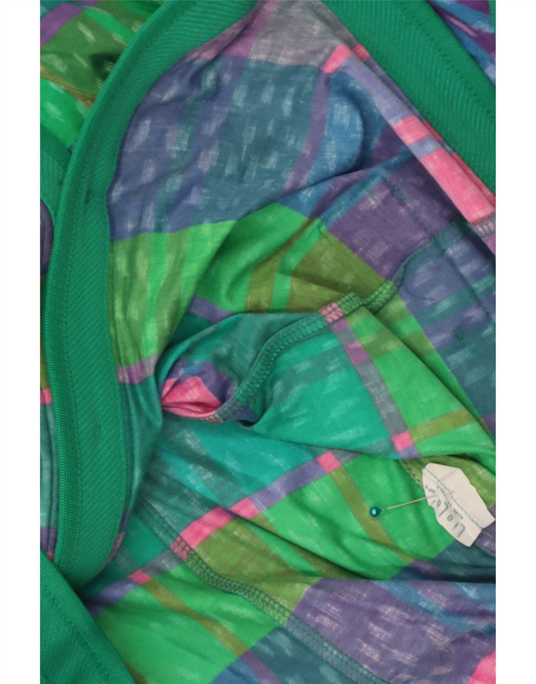 Liola Womens 4 Button Blazer Jacket UK 16 Large Multicoloured Check
