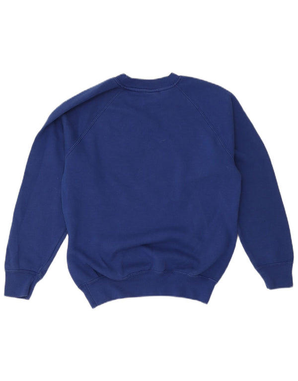 Russell Athletic Boys Graphic Sweatshirt Jumper 11-12 Years 2XL Blue Cotton