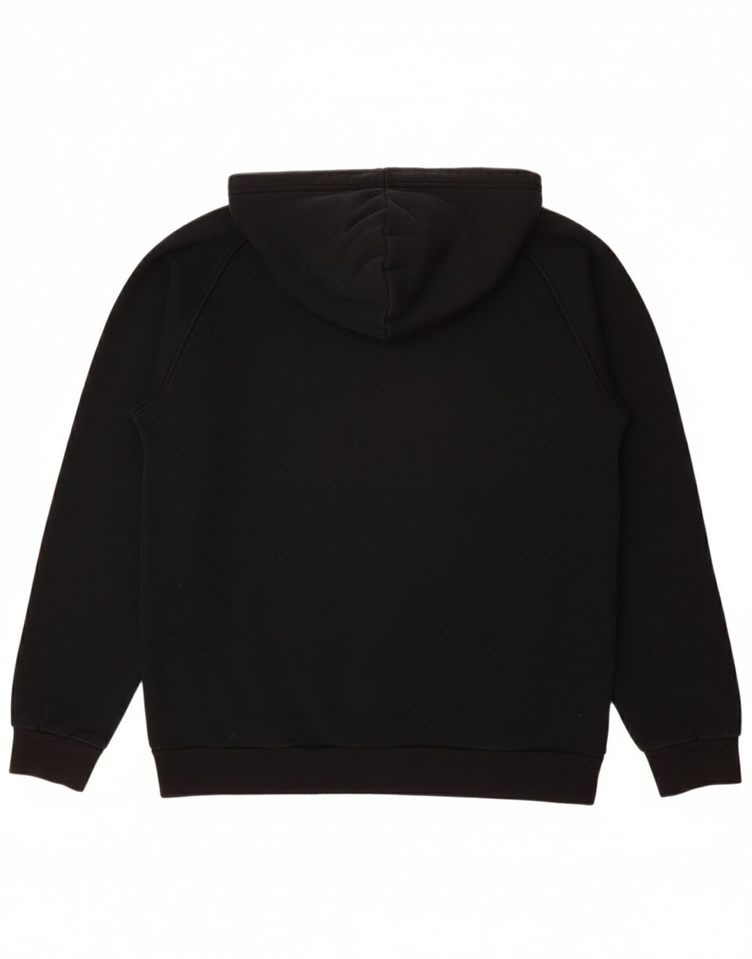 ADIDAS Boys Graphic Hoodie Jumper 15-16 Years Black