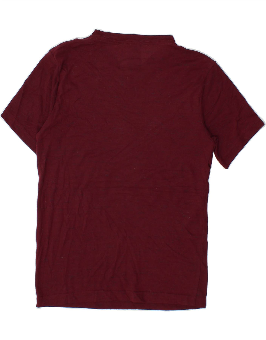 HURLEY Womens T-Shirt Top UK 12 Medium Maroon Vintage Hurley and Second-Hand Hurley from Messina Hembry 