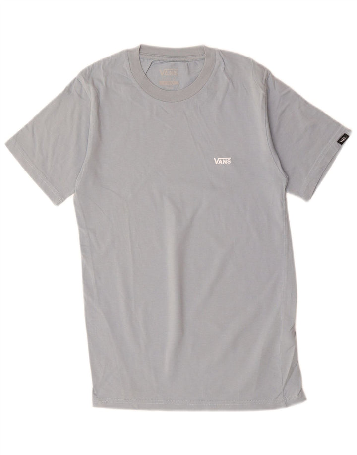 VANS Mens T-Shirt Top XS Blue Cotton