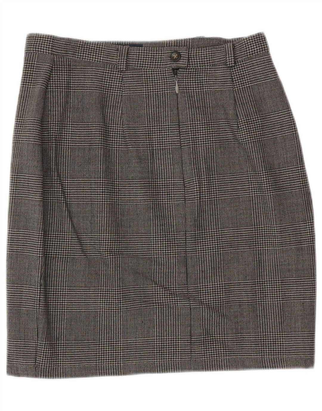 MAX MARA Womens Weekend Pencil Skirt UK 14 Large W29  Grey Check