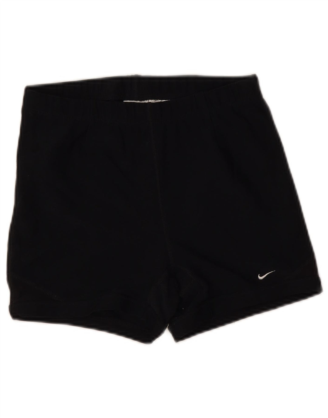 NIKE Womens Sport Shorts US 12/14 Large Black Polyester