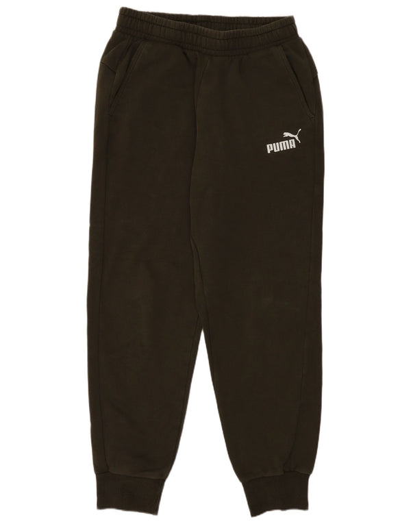 Puma Mens Tracksuit Trousers Joggers Medium Khaki Cotton