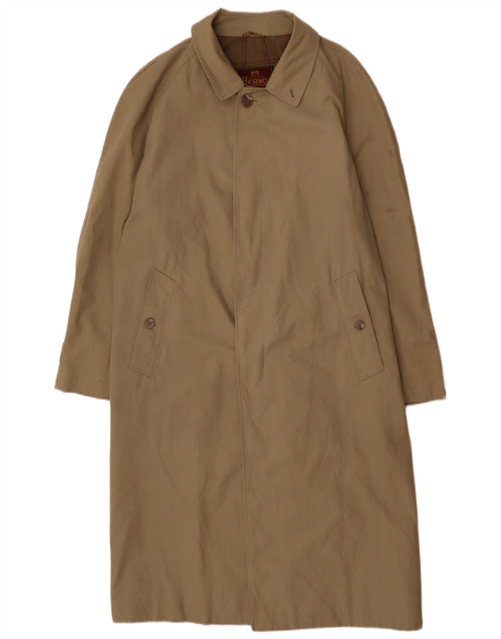 Herno Mens Trench Coat IT 52 XL Beige