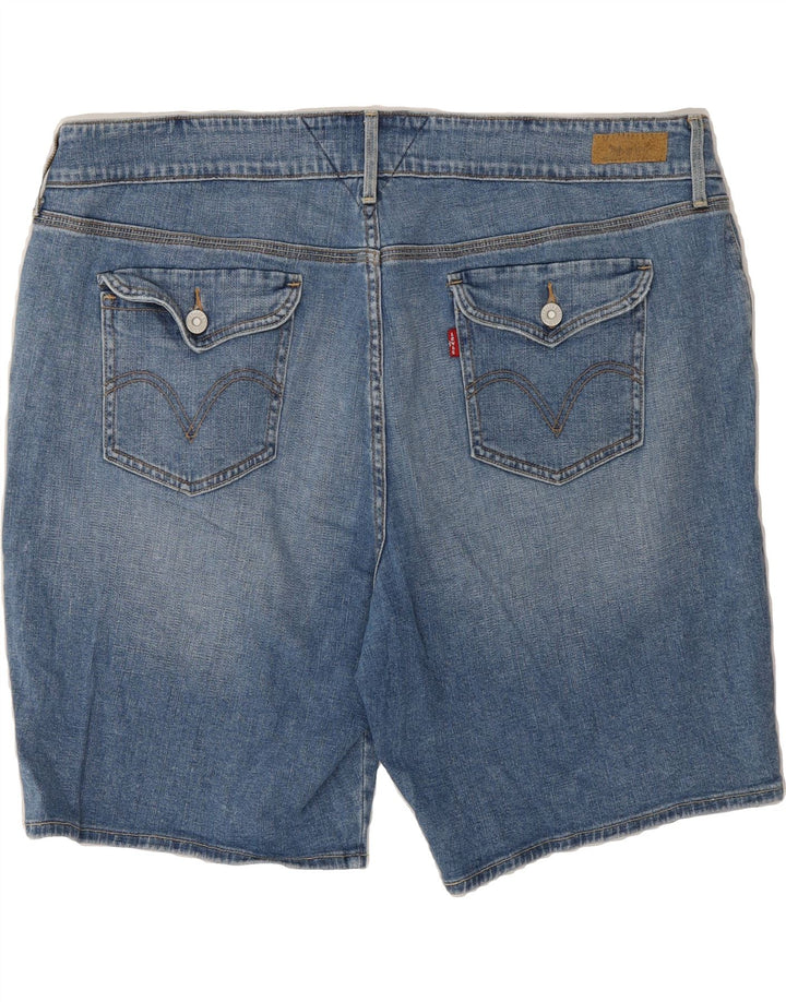 LEVI'S Womens Denim Shorts W22 2XS Blue Cotton Vintage Levi's and Second-Hand Levi's from Messina Hembry 