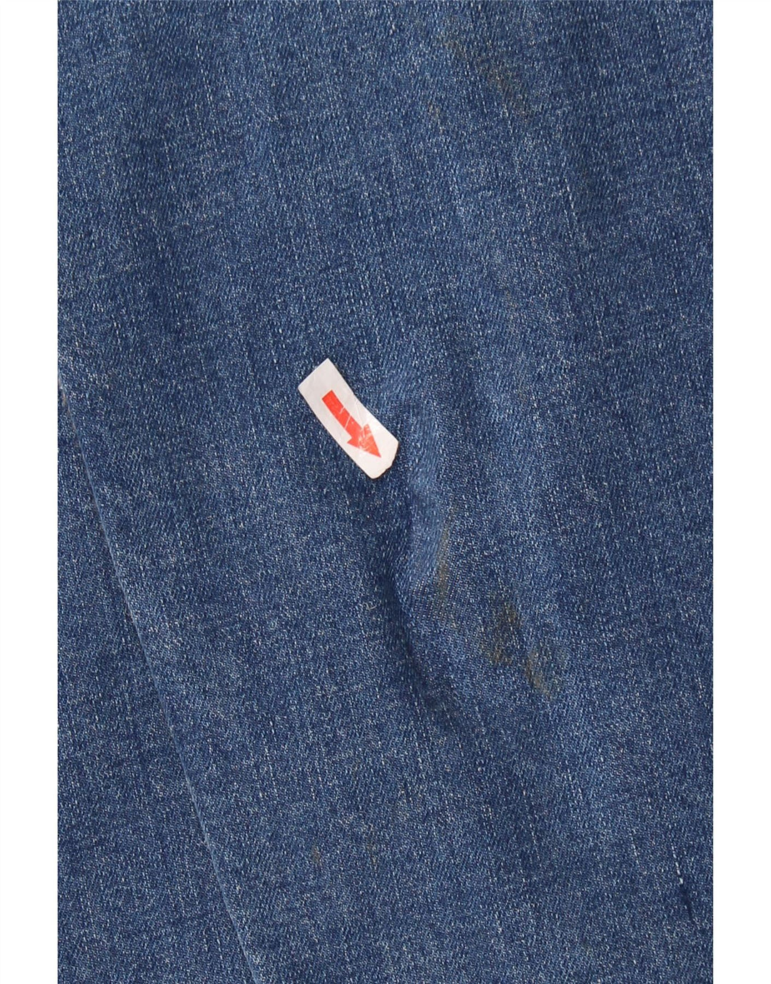 WRANGLER Mens Straight Jeans W34 L30 Blue Cotton