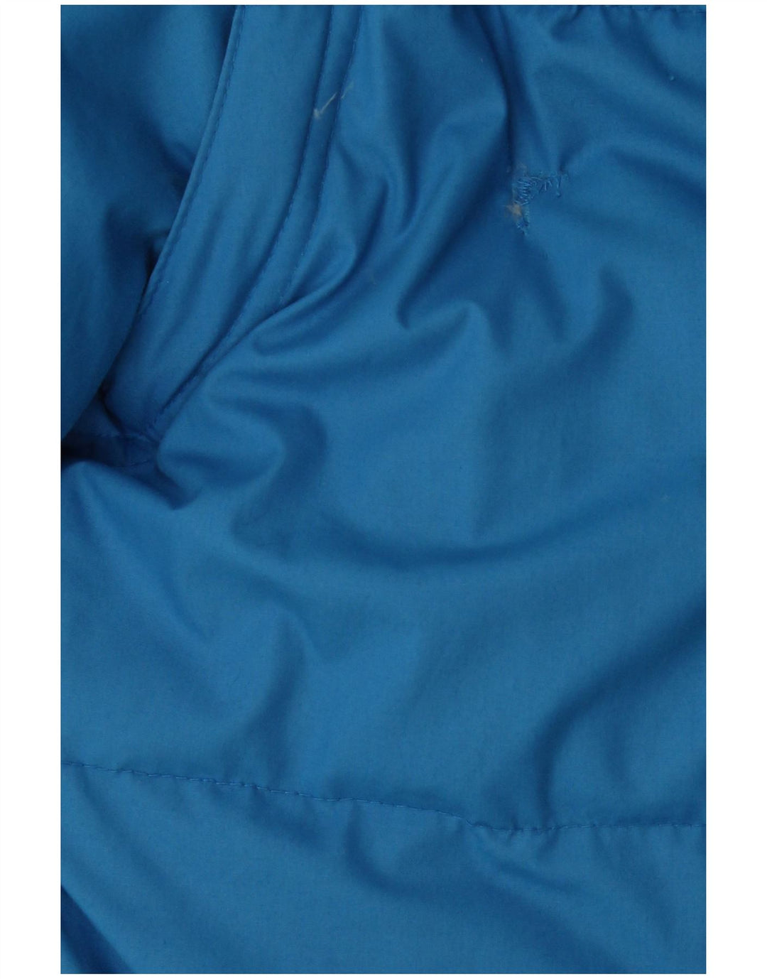 VINTAGE Boys Padded Jacket 15-16 Years Blue Polyester