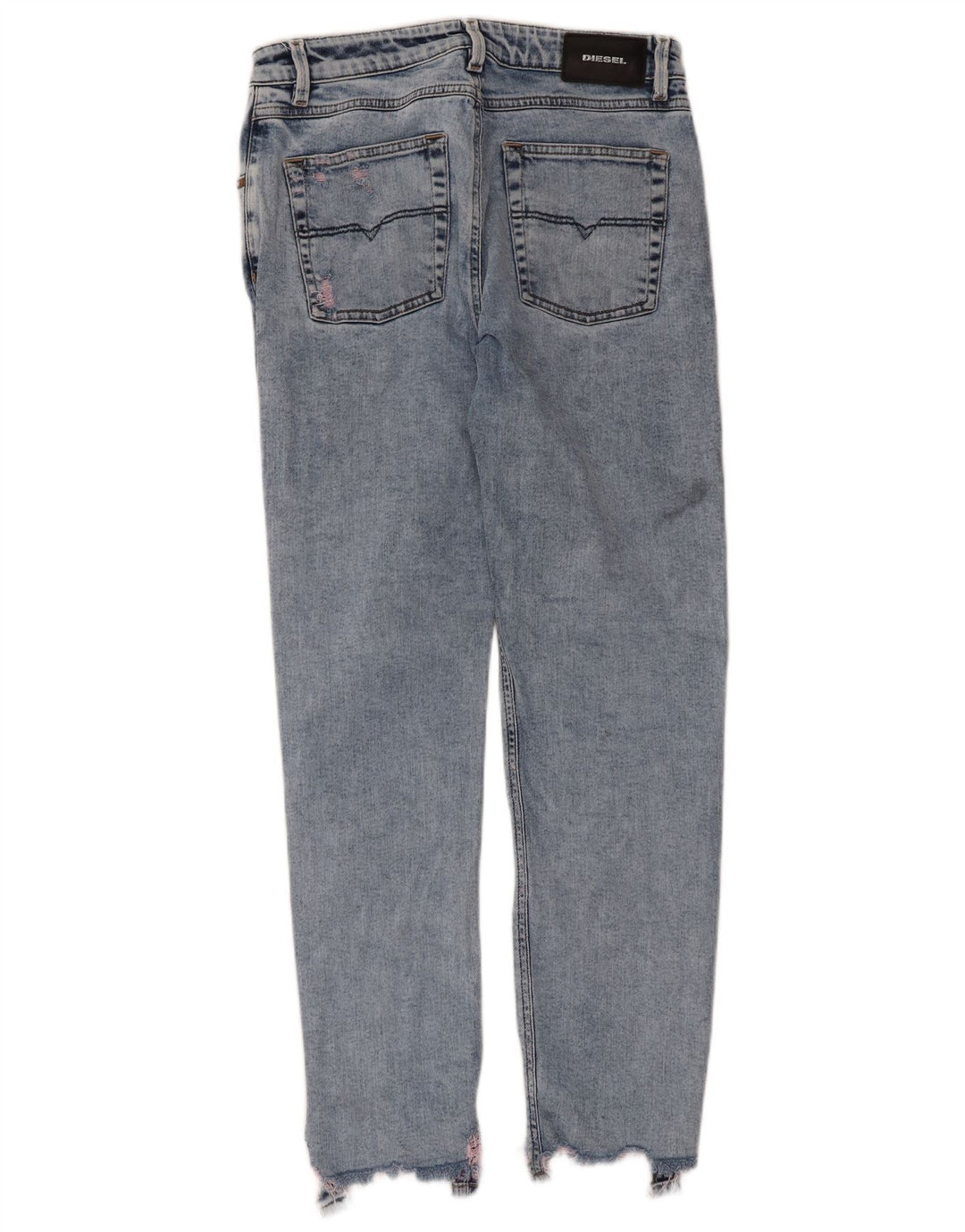 Diesel Womens Slim Jeans W28 L28 Blue Cotton