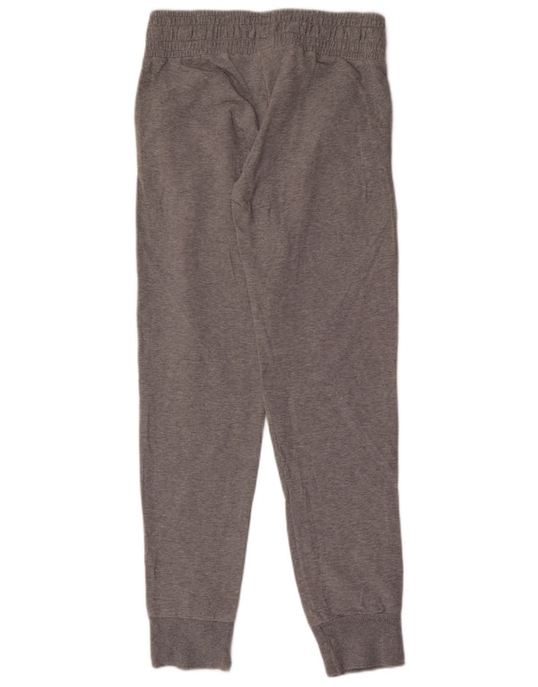 Puma Womens Tracksuit Trousers Joggers UK 10 Small Grey Cotton