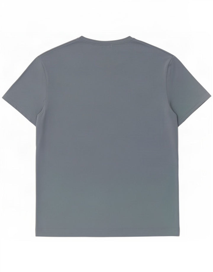 Fila Mens T-Shirt Top XL Blue Polyamide