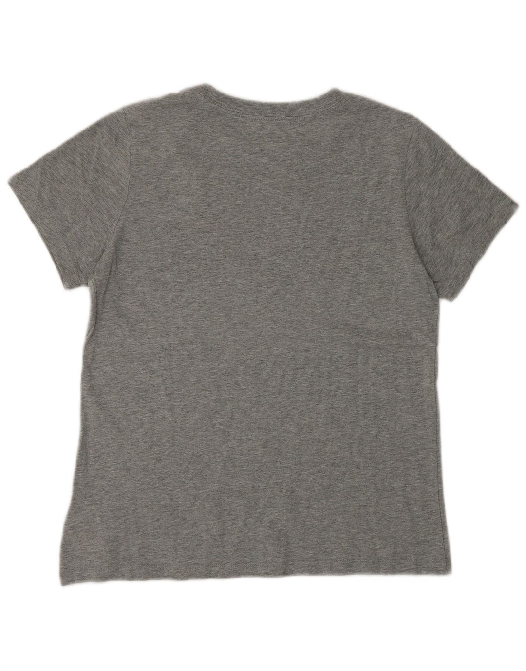 Converse Womens T-Shirt Top UK 12 Medium Grey Cotton