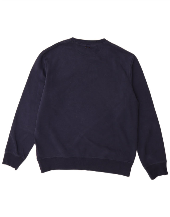 Converse Mens Chuck Taylor Sweatshirt Jumper Large Navy Blue