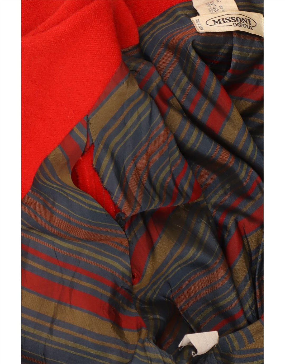 Missoni Womens Oversized Overcoat UK 12 Medium Red Wool