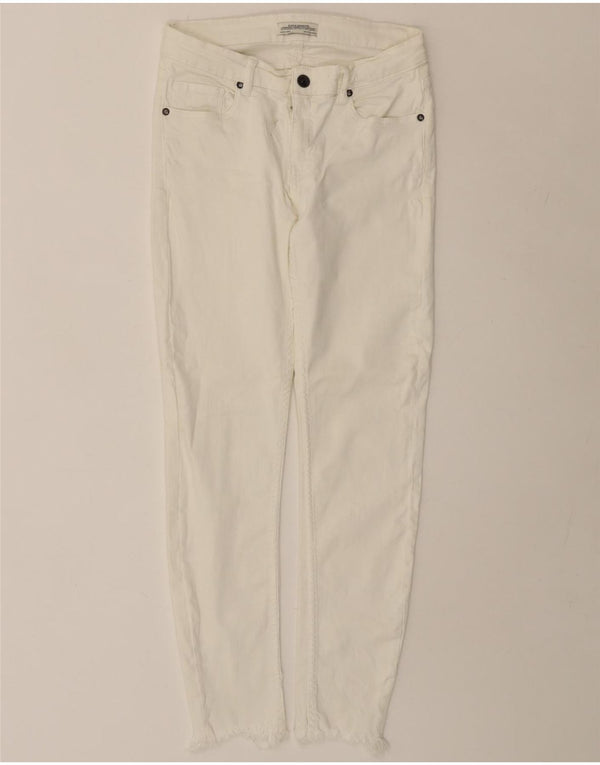 ZARA Womens Slim Jeans EU 38 Small W28 L26 White