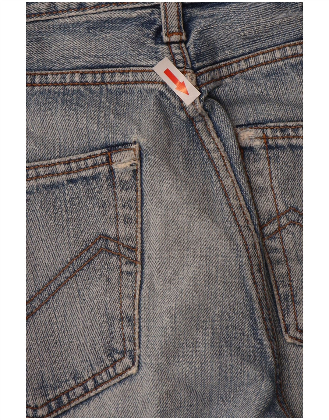 ENERGIE Mens Straight Jeans W29 L34 Blue Cotton