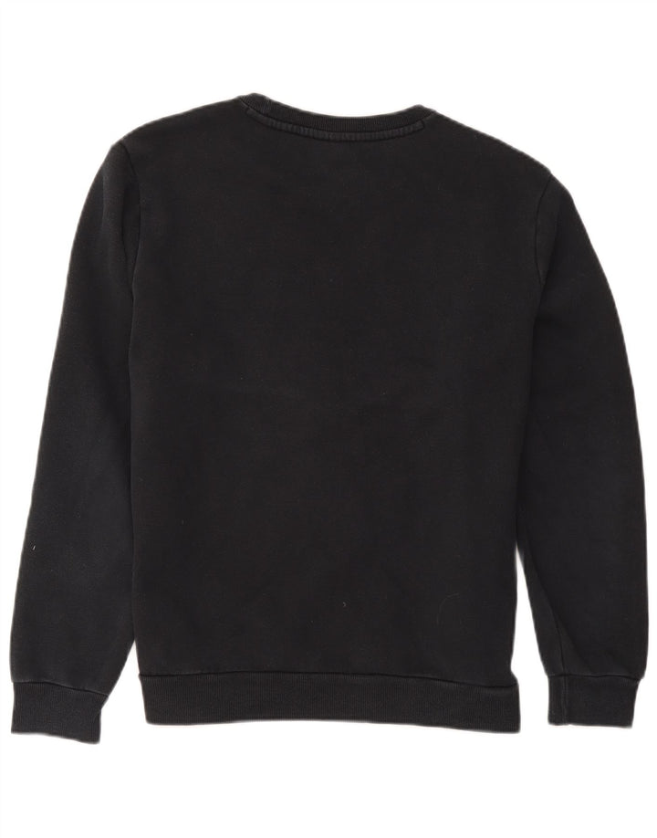 Puma Mens Graphic Sweatshirt Jumper Medium Black Cotton