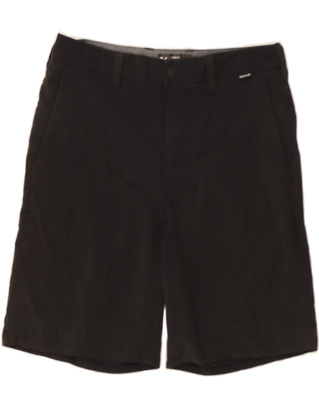 HURLEY Mens Chino Shorts W26 XS Black Vintage Hurley and Second-Hand Hurley from Messina Hembry 
