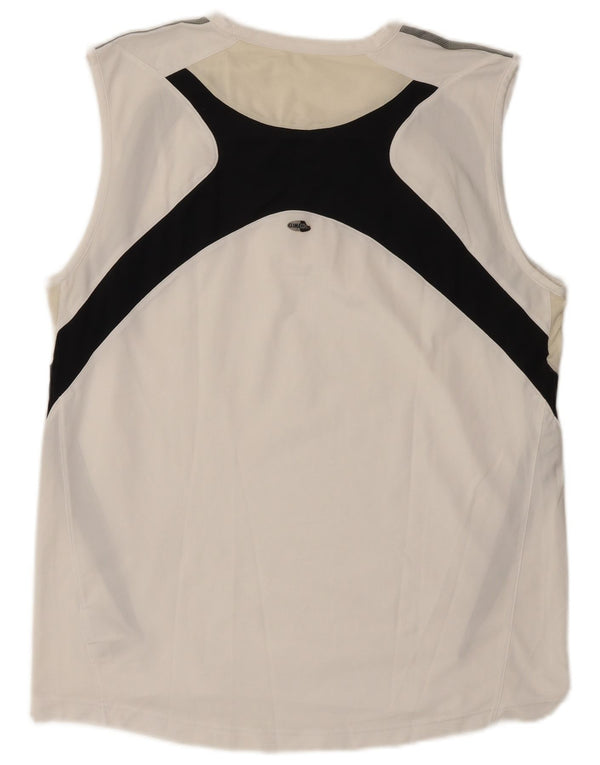 Adidas Mens Clima 365 Vest Top XL White Colourblock Polyester