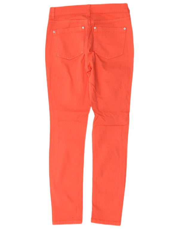 Oasis Womens Cherry Cropped Jeans UK 8 Small W28 L28 Pink Cotton