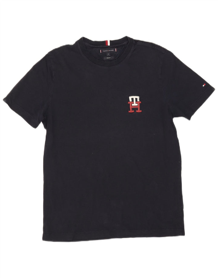 Tommy Hilfiger Mens Regular Fit T-Shirt Top Medium Navy Blue