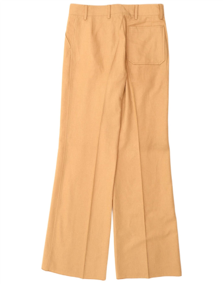 VINTAGE Womens 2 Piece Set UK 12 Medium W28 L34 Beige