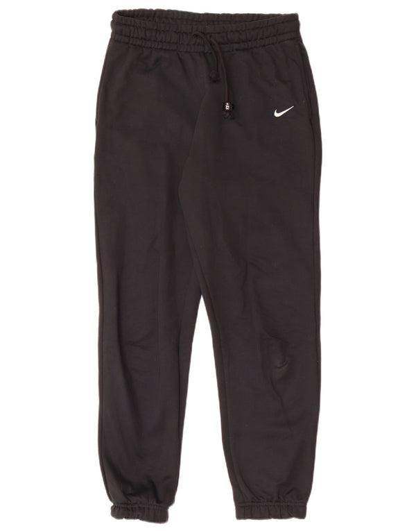Nike Mens Therma-Fit Tracksuit Trousers Joggers Small Black Polyester