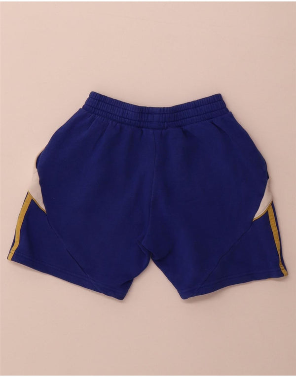 Adidas Boys MESSI Sport Shorts 9-10 Years  Blue Colourblock Cotton