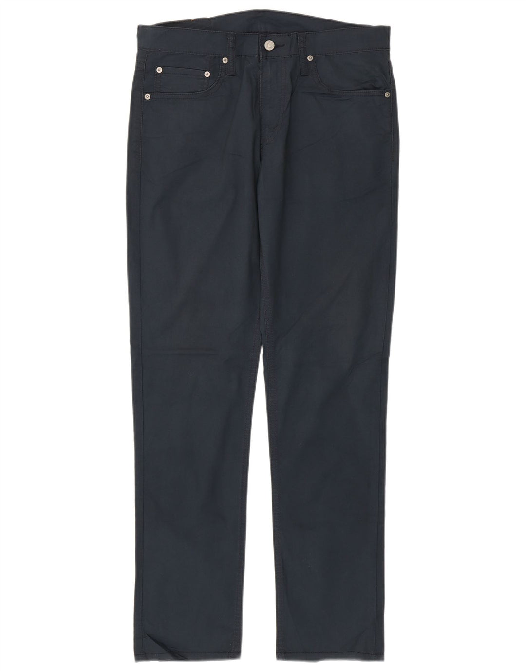 Levi's Mens 511 Slim Jeans W32 L32 Navy Blue Cotton