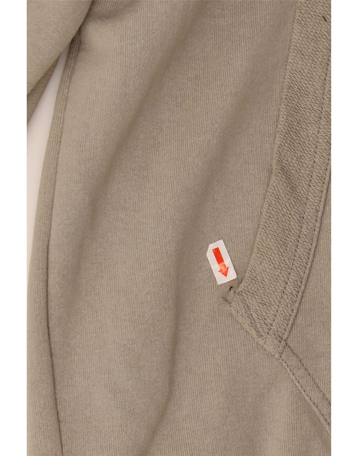 PUMA Mens Graphic Hoodie Jumper Large Grey Cotton