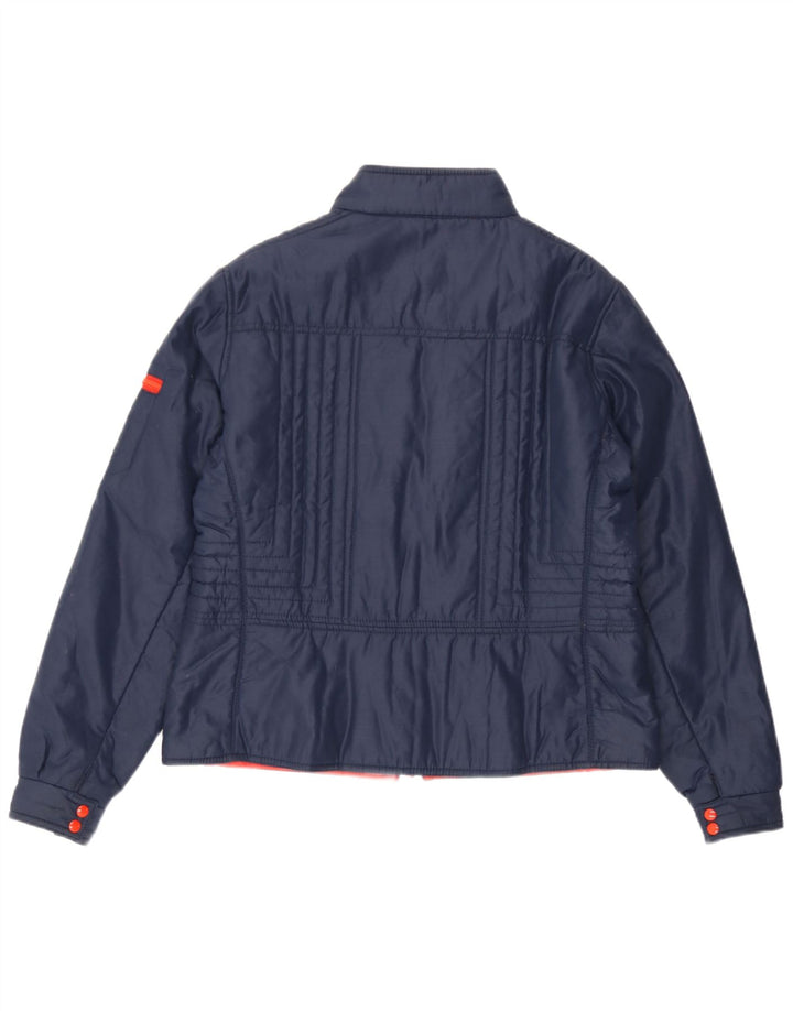 Trissi Womens Padded Jacket UK 14 Medium Navy Blue