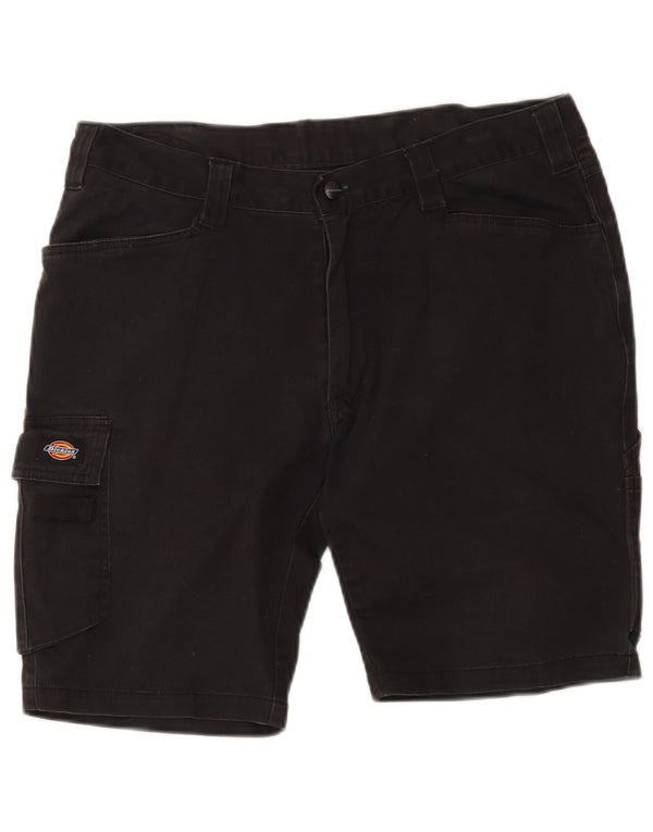 Dickies Mens Cargo Shorts W36 Large Black Cotton