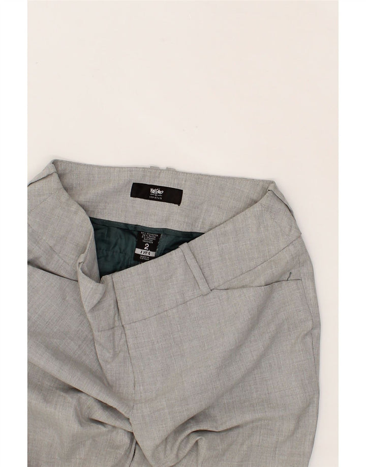 MOSSIMO Womens Bootcut Casual Trousers US 2 XS W25 L31 Grey Polyester Vintage Mossimo and Second-Hand Mossimo from Messina Hembry 