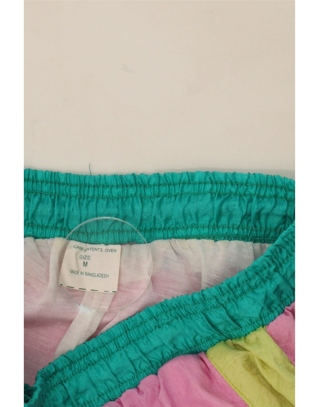 VINTAGE Womens Oversized Full Tracksuit UK 14 Medium  Pink Colourblock