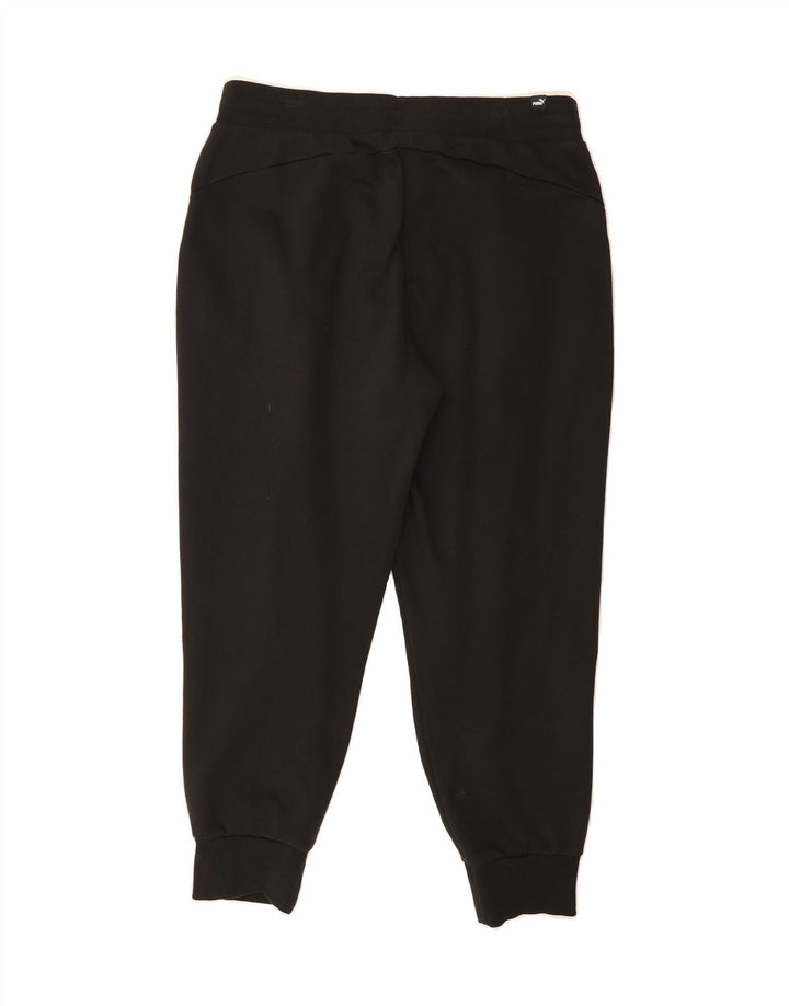 PUMA Mens Tracksuit Trousers Joggers Large  Black Vintage Puma and Second-Hand Puma from Messina Hembry 