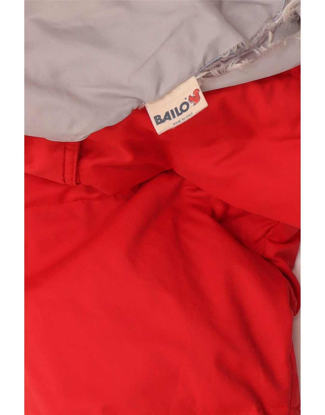Bailo Mens Padded Jacket IT 46 Small Red Cotton
