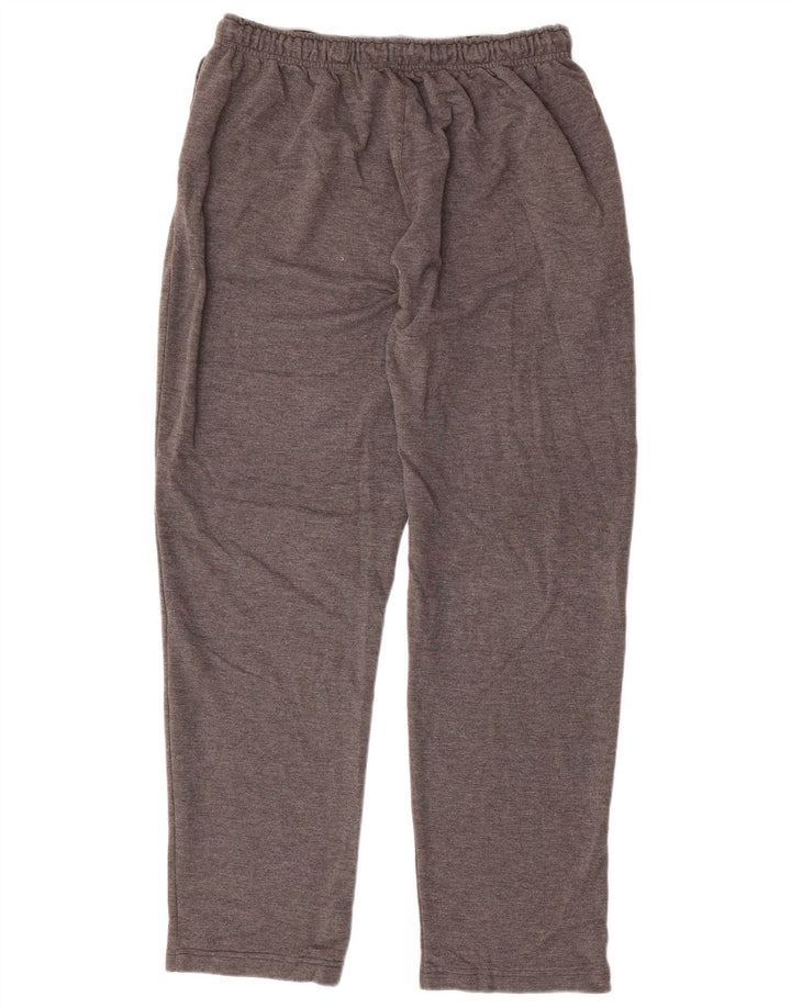 EDDIE BAUER Mens Tracksuit Trousers Large Grey Polyester