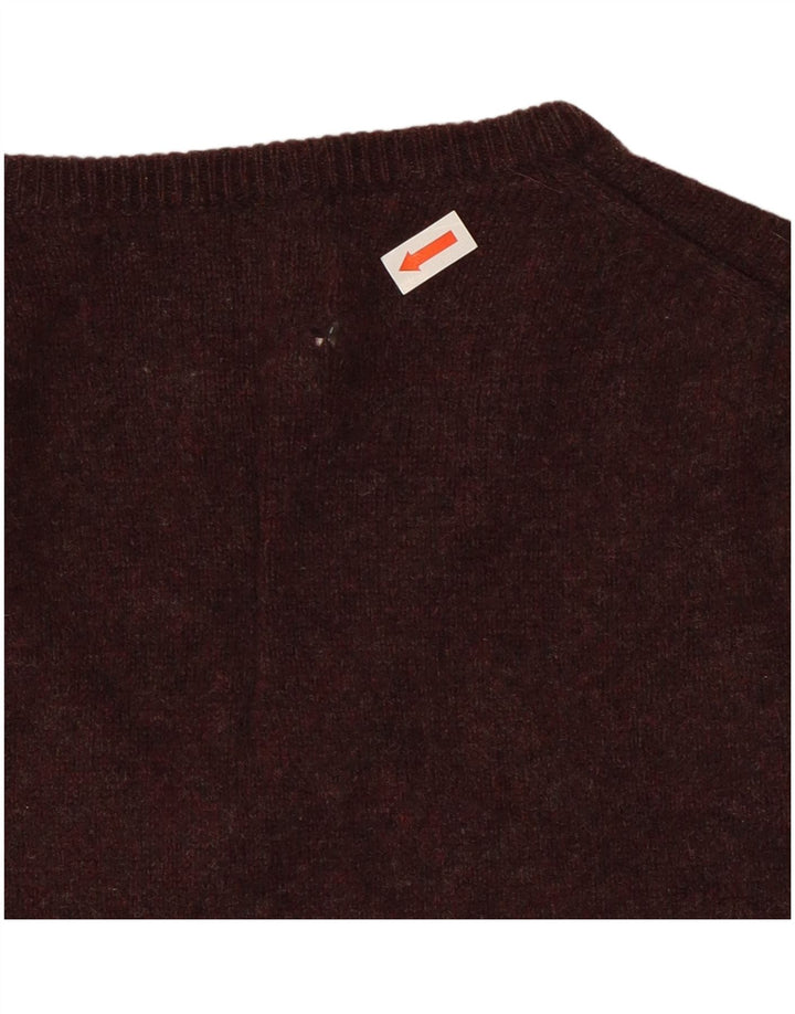 Marks & Spencer Mens Vest Tank Top Large Brown Flecked Wool